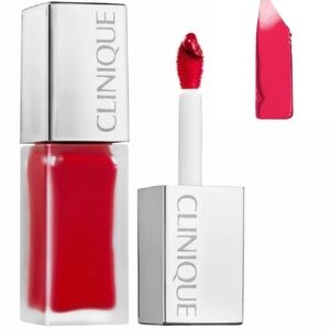 Clinique Flame Pop liquid matte Lip Color and Primer liquid lipstick
